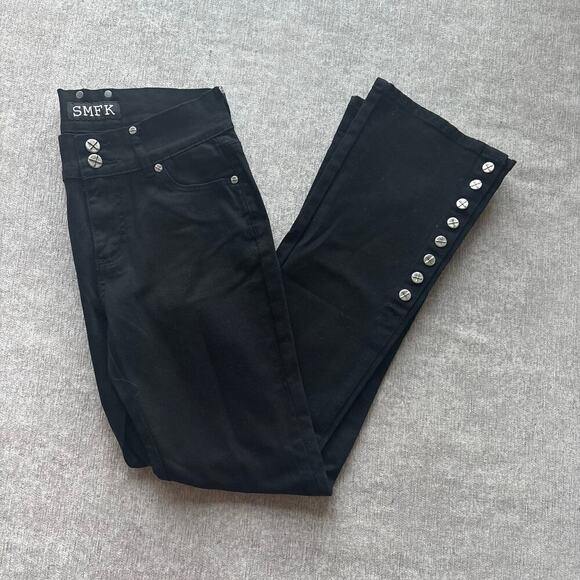 SMFK Pants - SMFK Mermaid Black Jeans